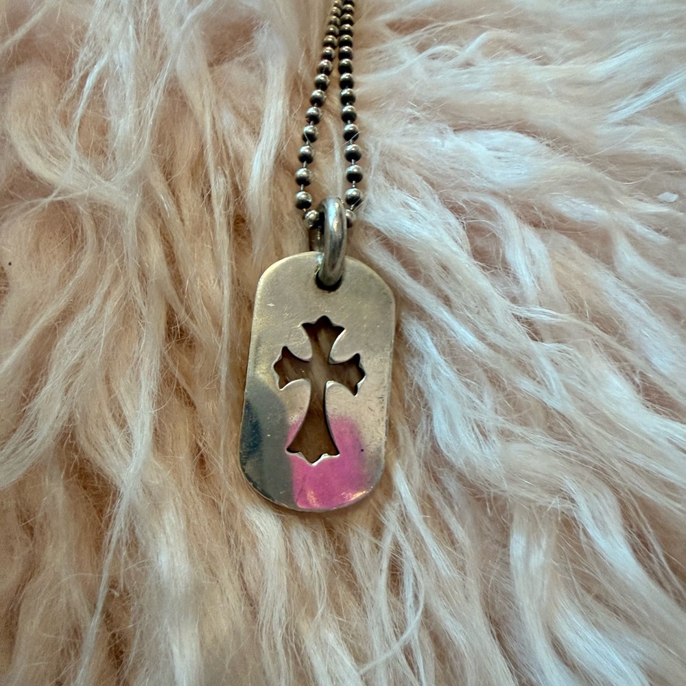 Chrome Hearts Dog Tag Necklace